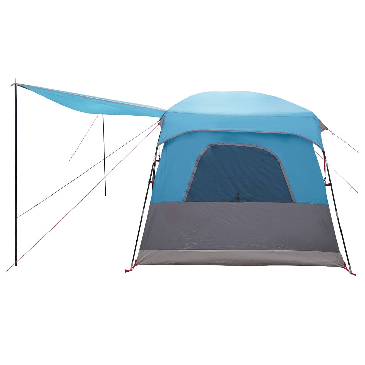 Familienzelt 8 Personen Blau Polyester