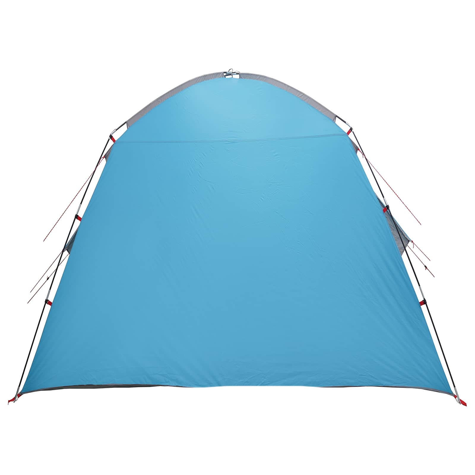 Hütten-Zelt mit Dach Blau 210 x 210 x 138 cm Polyester