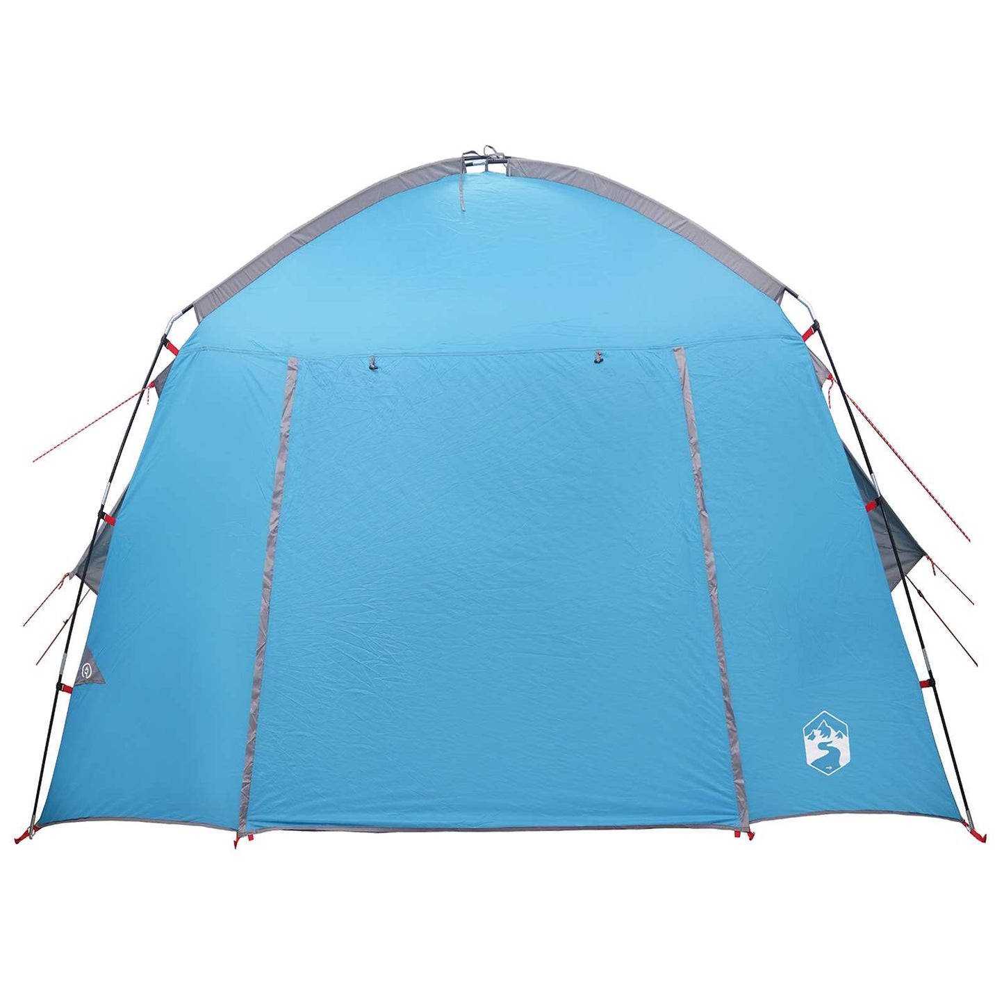 Hütten-Zelt mit Dach Blau 210 x 210 x 138 cm Polyester