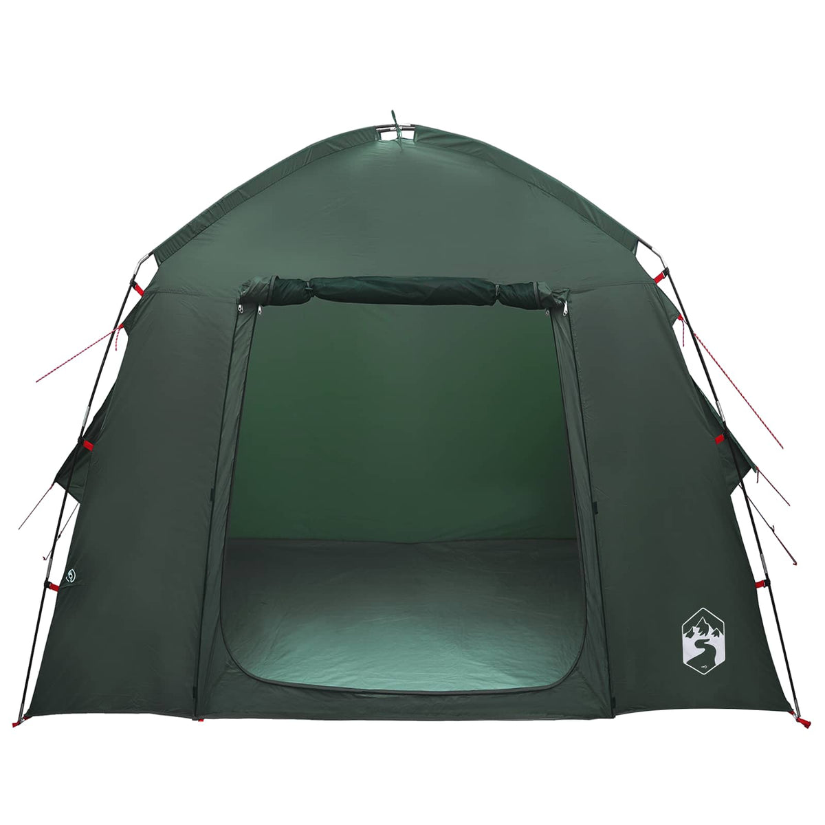 Hütten-Zelt 3 Personen Olivegrün Polyester