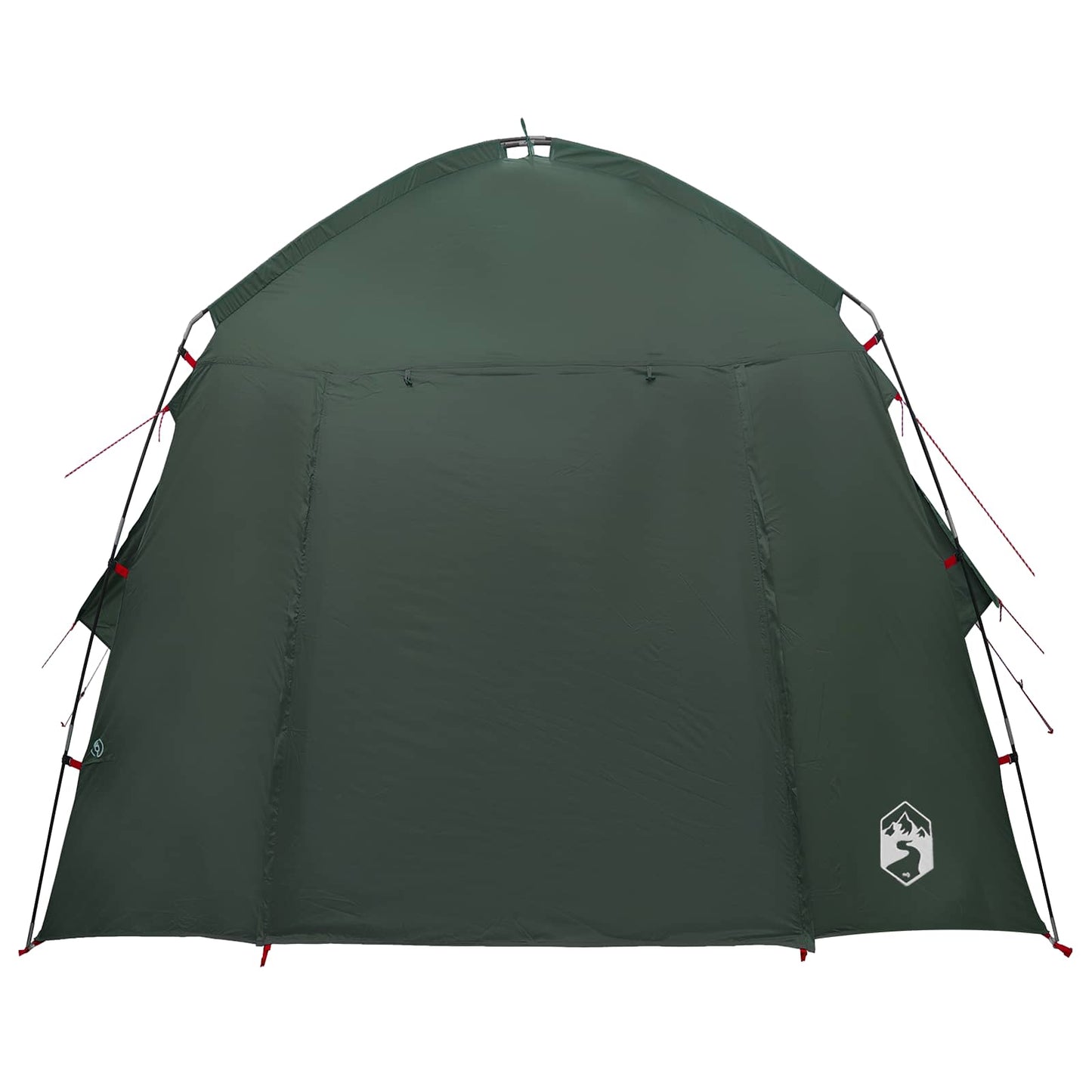 Hütten-Zelt mit Dach Olivegrün 210 x 210 x 138 cm Polyester