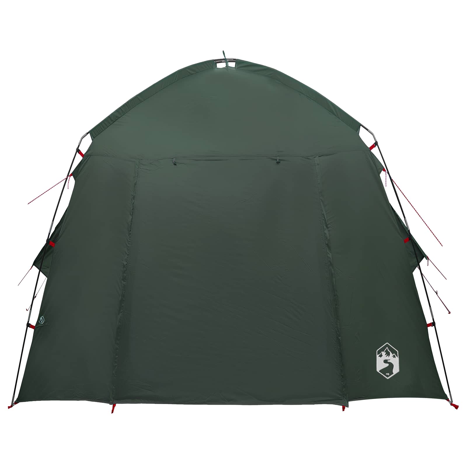 Hütten-Zelt mit Dach Olivegrün 210 x 210 x 138 cm Polyester