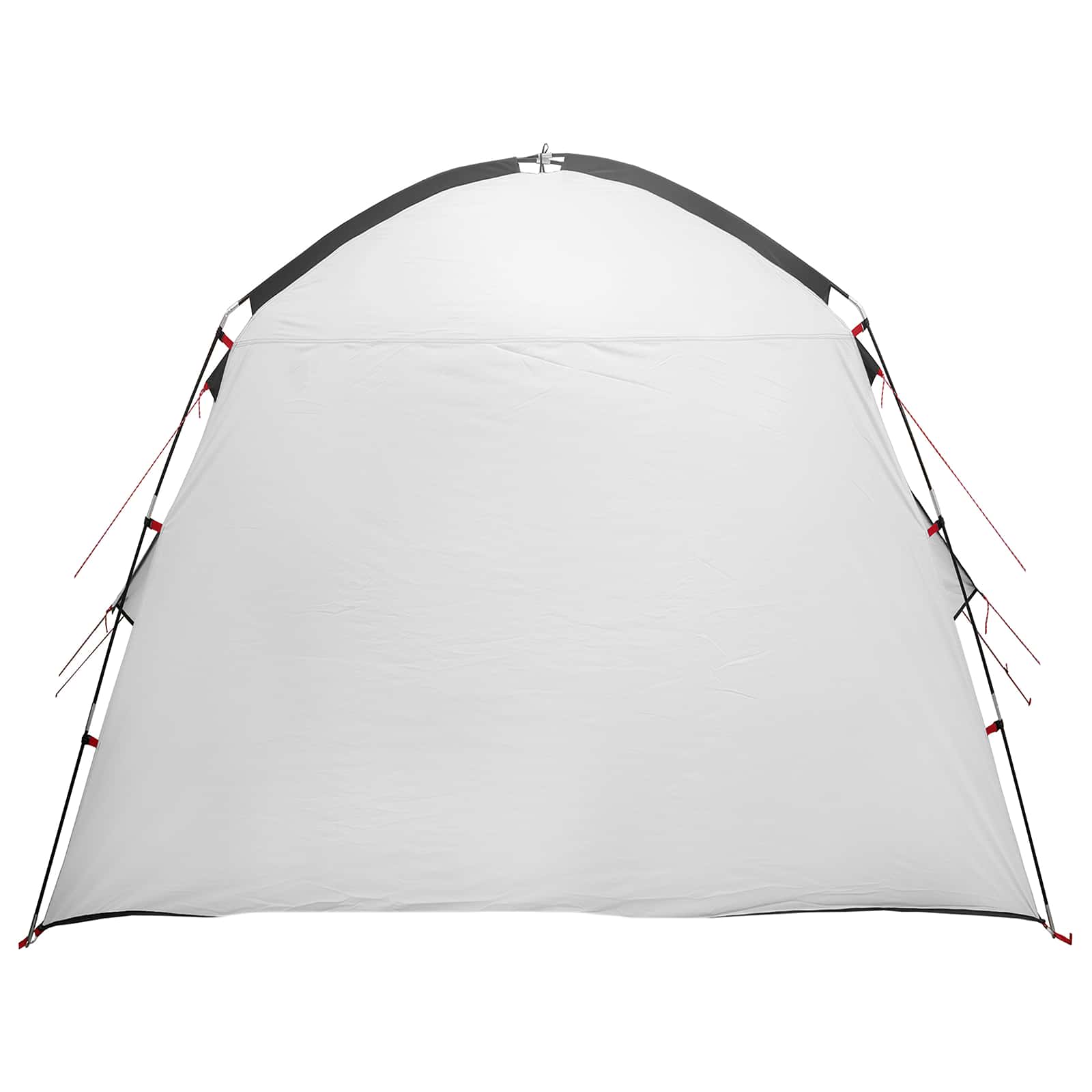 Hütten-Zelt mit Dach Weiß Blackout 210 x 210 x 138 cm Polyester