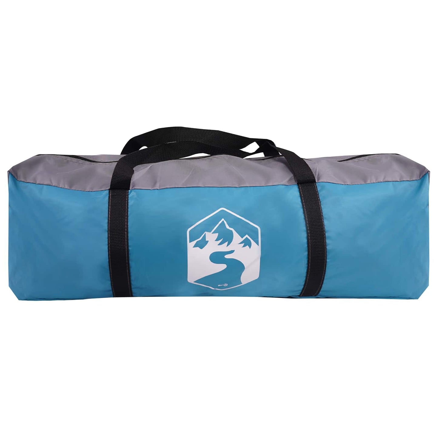 Hütten-Zelt mit Dach Blau 300 x 210 x 156 cm Polyester