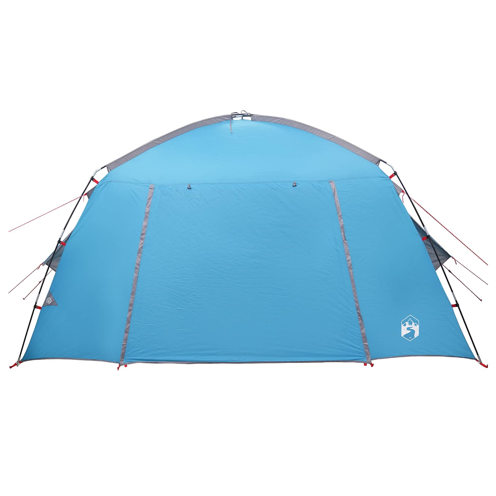 Hütten-Zelt mit Dach Blau 300 x 210 x 156 cm Polyester