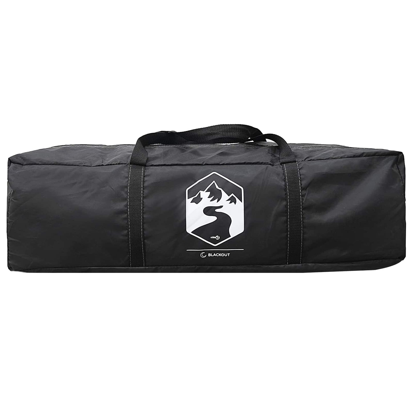 Hütten-Zelt mit Dach Weiß Blackout 300 x 210 x 156 cm Polyester