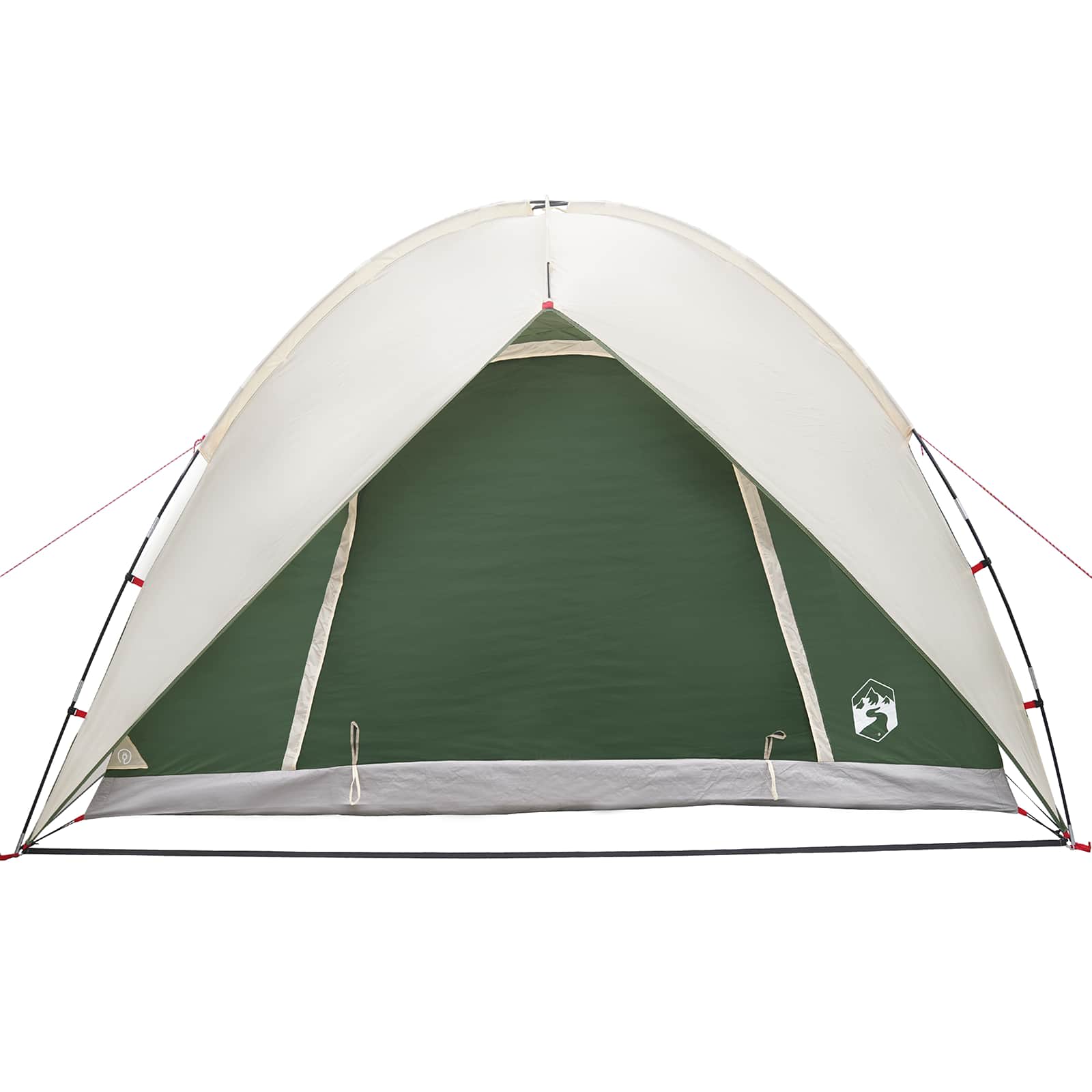Campingzelt mit Regenhaube wasserdicht 4 Personen Grün
