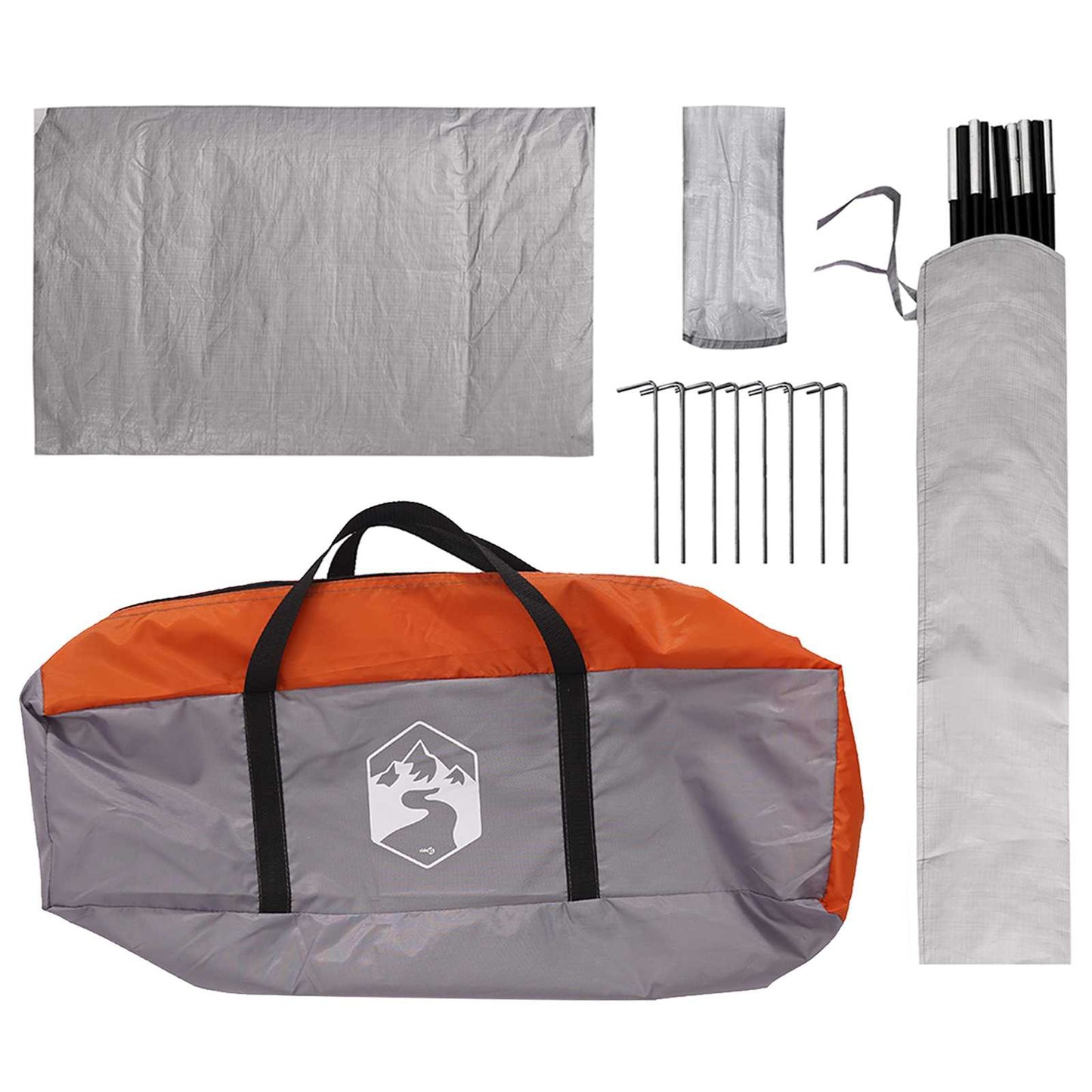 Campingzelt mit Regenhaube wasserdicht 4 Personen