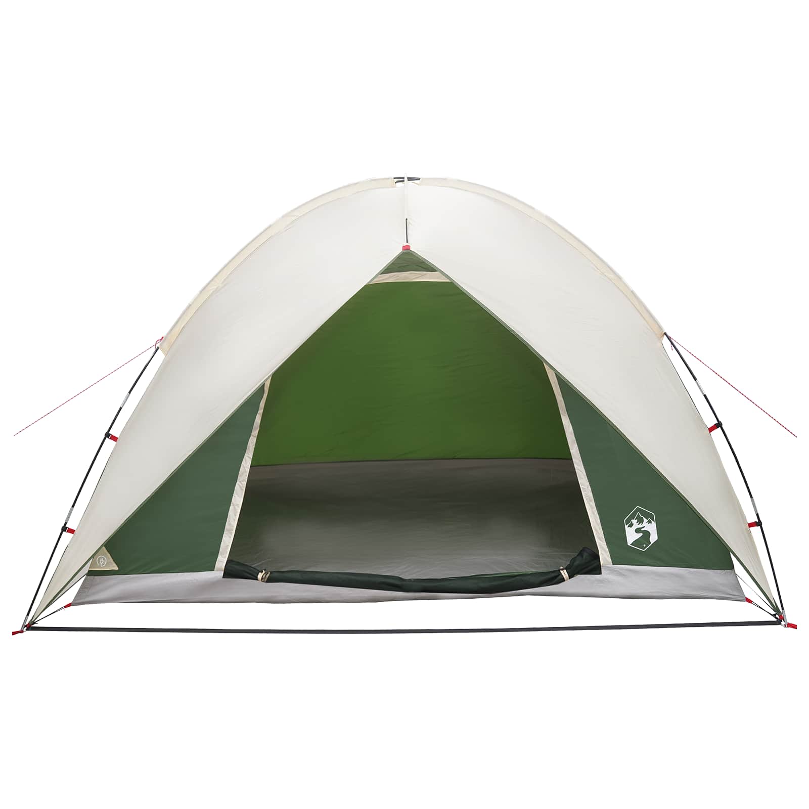 Campingzelt mit Regenhaube wasserdicht 4 Personen Grün