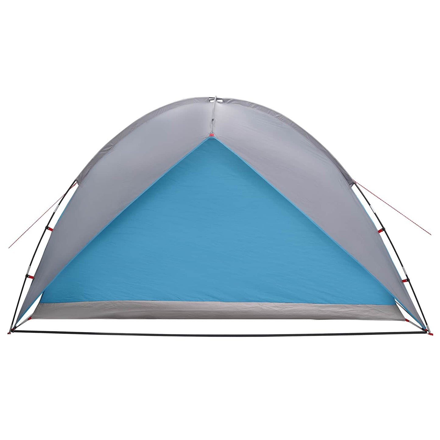 Campingzelt mit Regenhaube wasserdicht 4 Personen Blau
