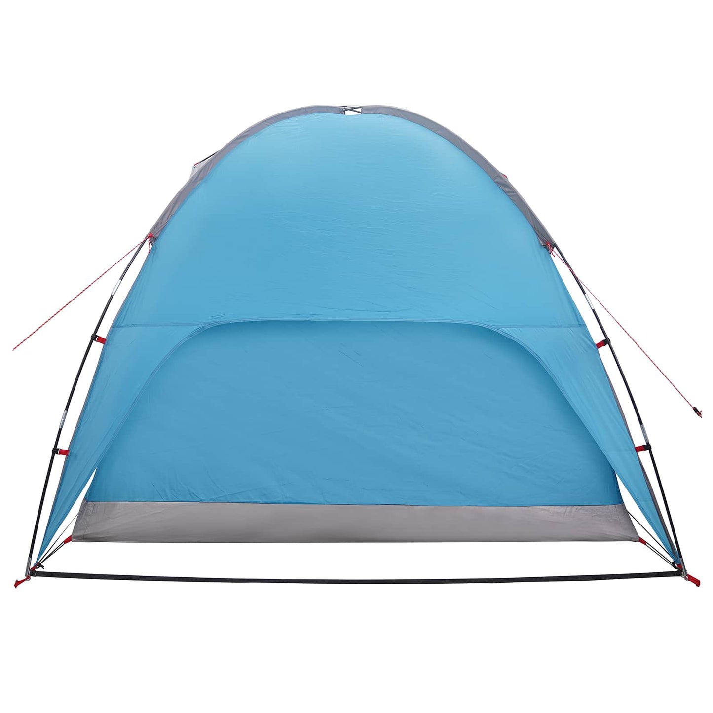 Campingzelt mit Regenhaube wasserdicht 4 Personen Blau