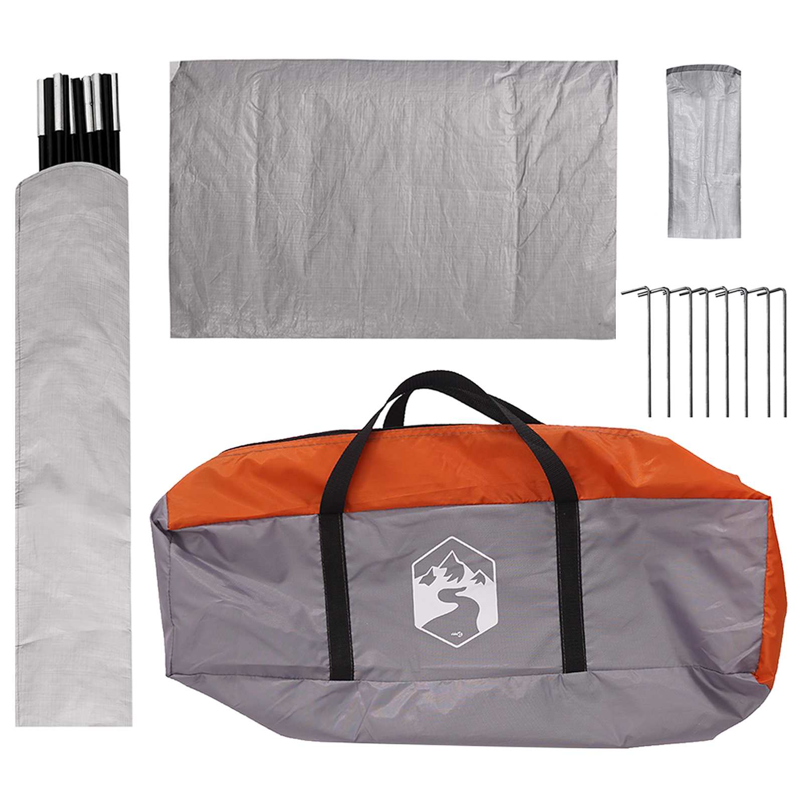 Campingzelt mit Regenhaube wasserdicht 4 Personen