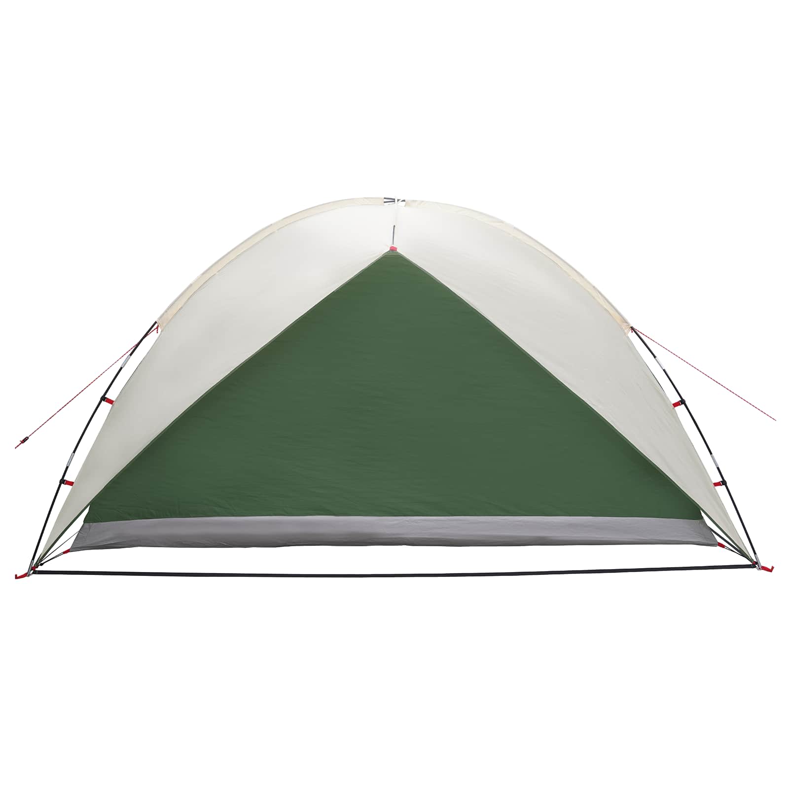 Campingzelt mit Regenhaube wasserdicht 4 Personen Grün
