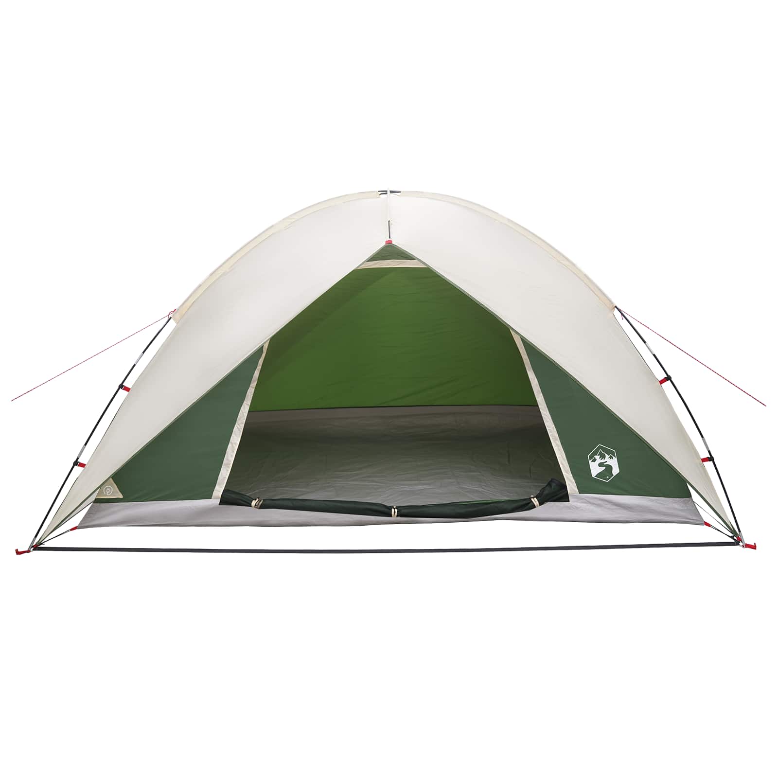 Campingzelt mit Regenhaube wasserdicht 4 Personen Grün