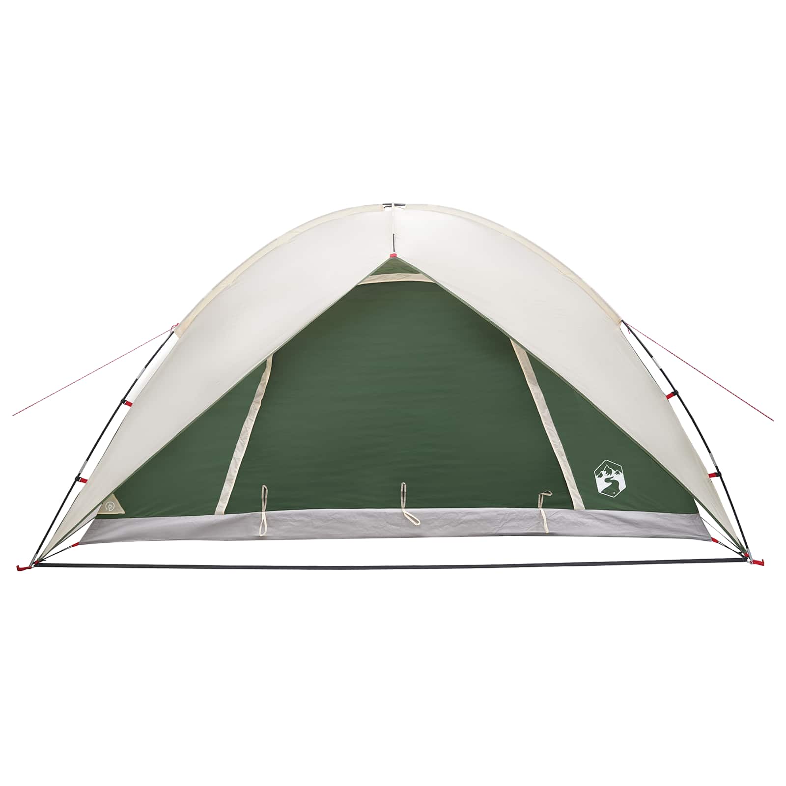 Campingzelt mit Regenhaube wasserdicht 4 Personen Grün