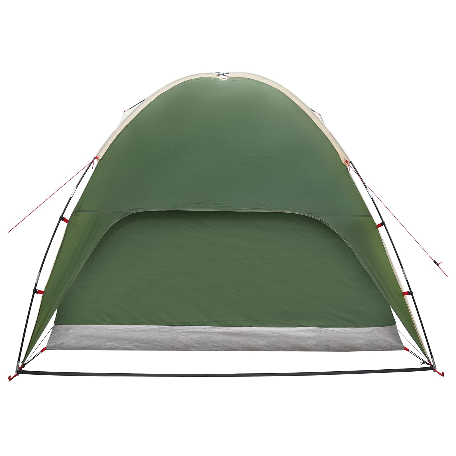 Campingzelt mit Regenhaube wasserdicht 4 Personen Grün