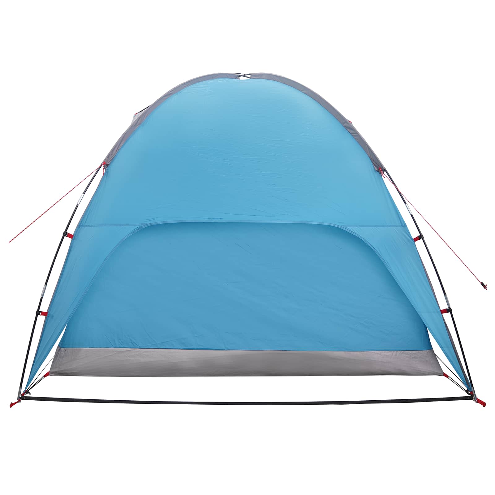 Campingzelt mit Regenhaube wasserdicht 4 Personen Blau