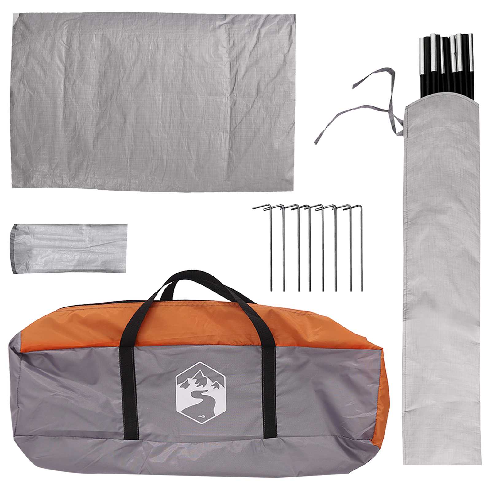 Campingzelt mit Regenhaube wasserdicht 4 Personen