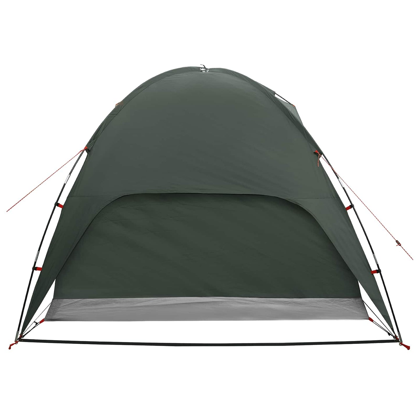 Campingzelt mit Regenhaube wasserdicht 4 Personen Olivegrün
