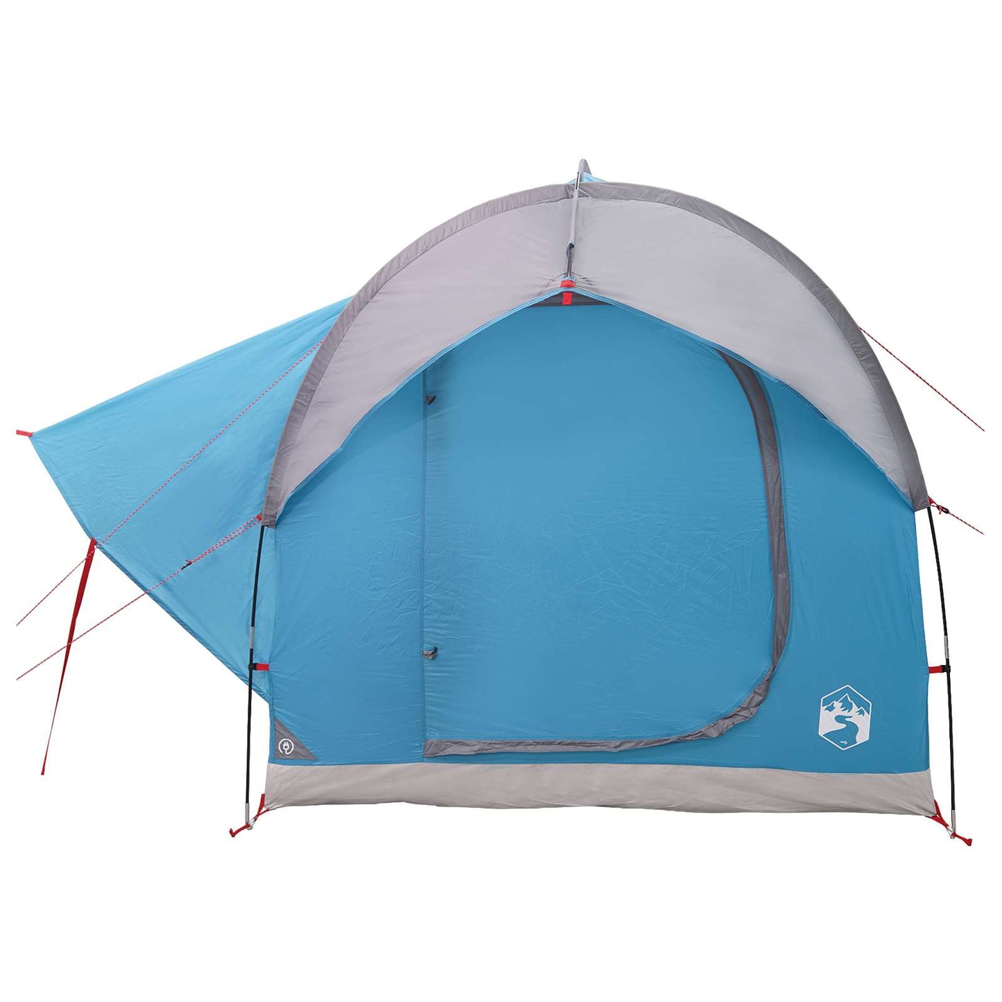 Autozelt mit Dach Blau 239 x 210 x 210 cm Polyester und Stahl