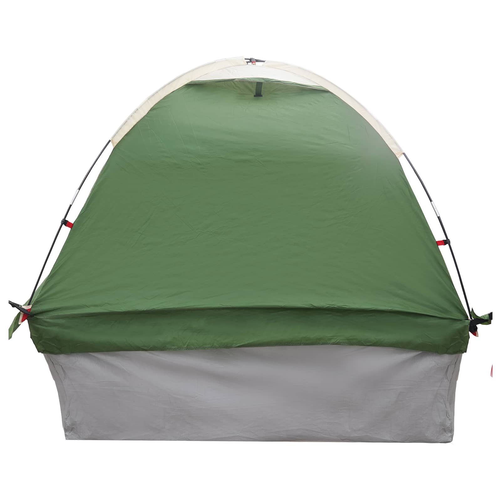 Autozelt 200 x 170 x 170 cm Grün Polyester und Stahl