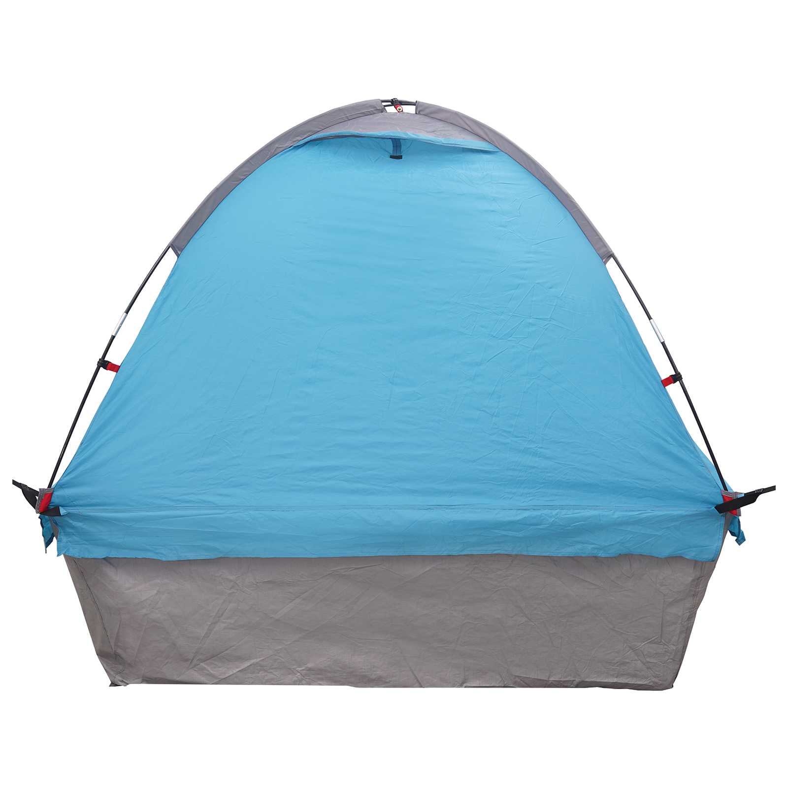 Autozelt 200 x 170 x 170 cm Blau Polyester und Stahl