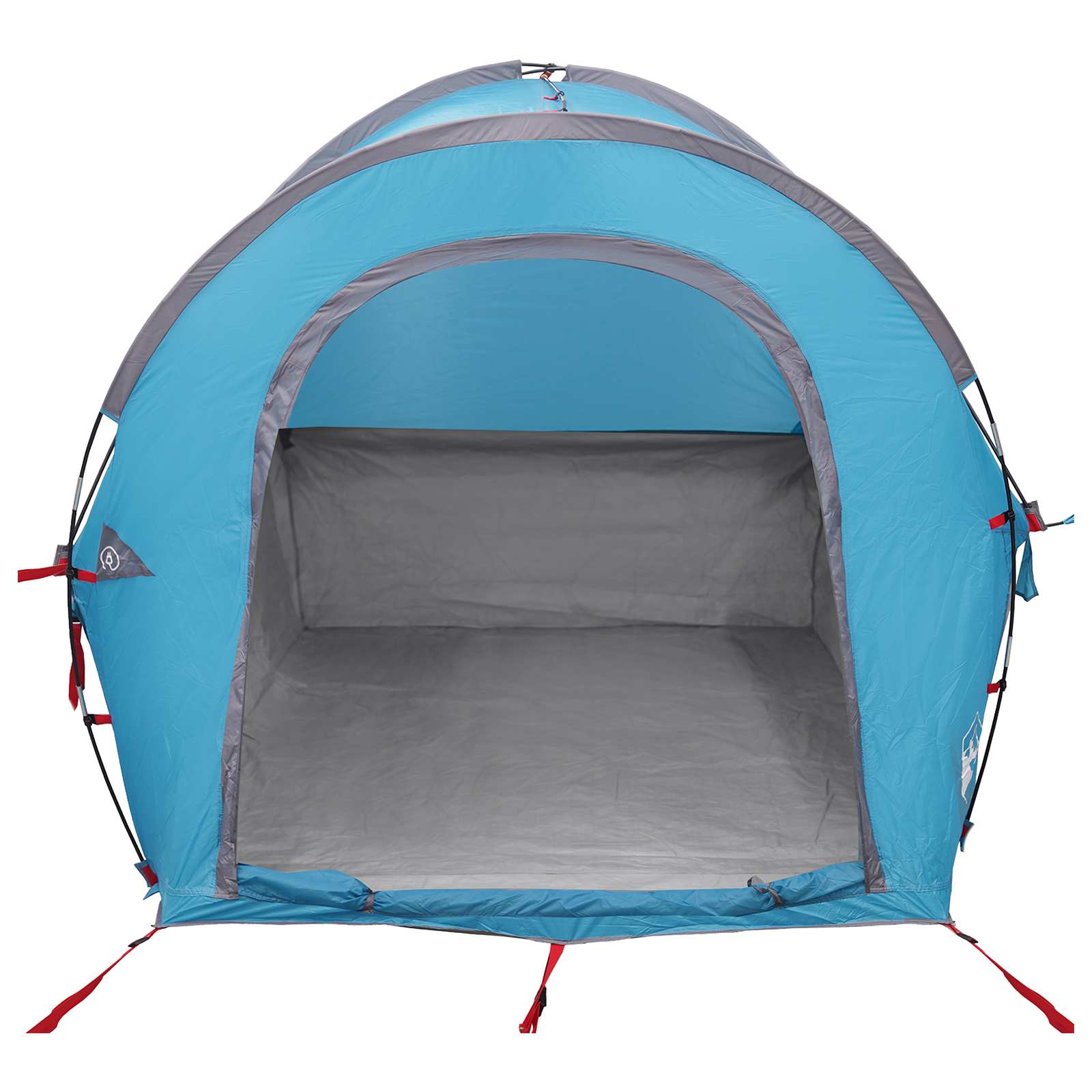 Autozelt 200 x 170 x 170 cm Blau Polyester und Stahl