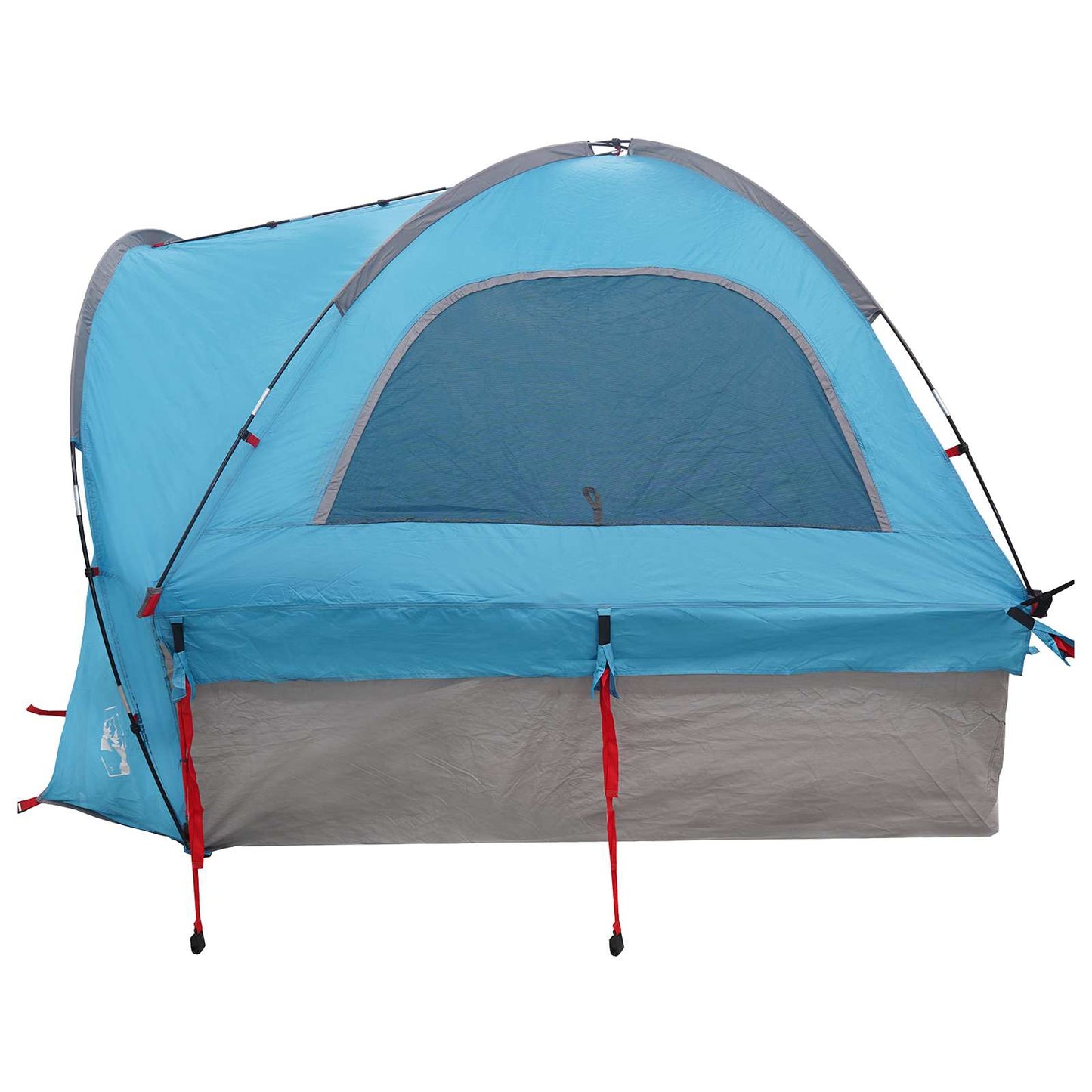 Autozelt 200 x 170 x 170 cm Blau Polyester und Stahl