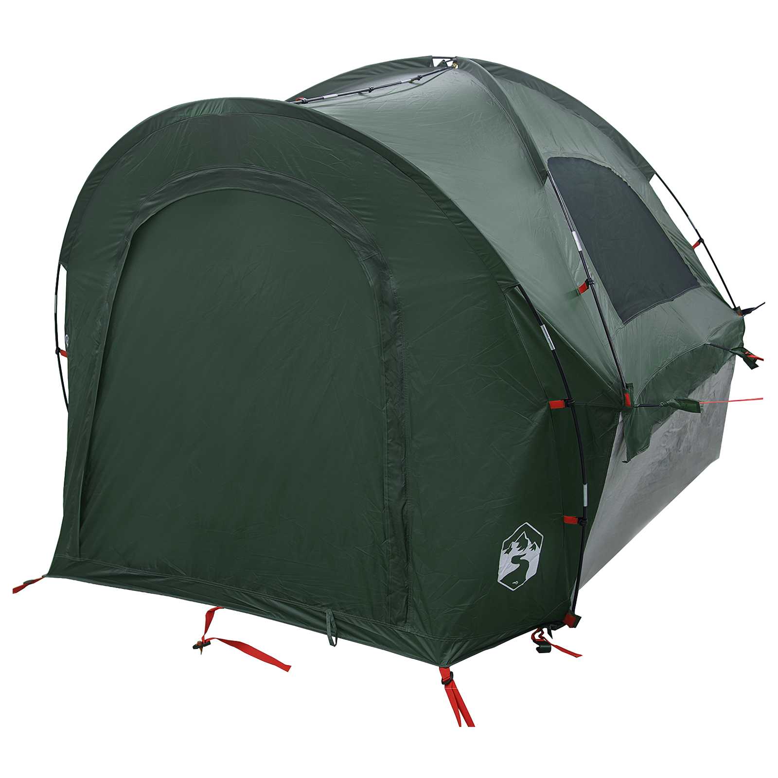 Autozelt 200 x 170 x 170 cm Olivegrün Polyester und Stahl