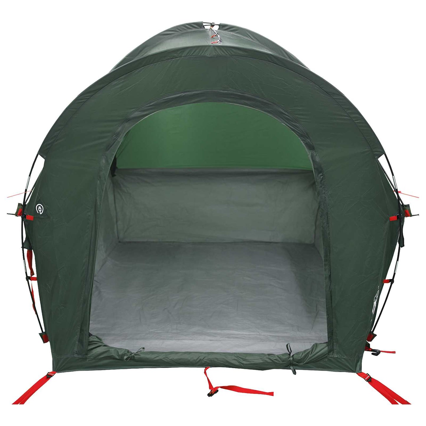 Autozelt 200 x 170 x 170 cm Olivegrün Polyester und Stahl