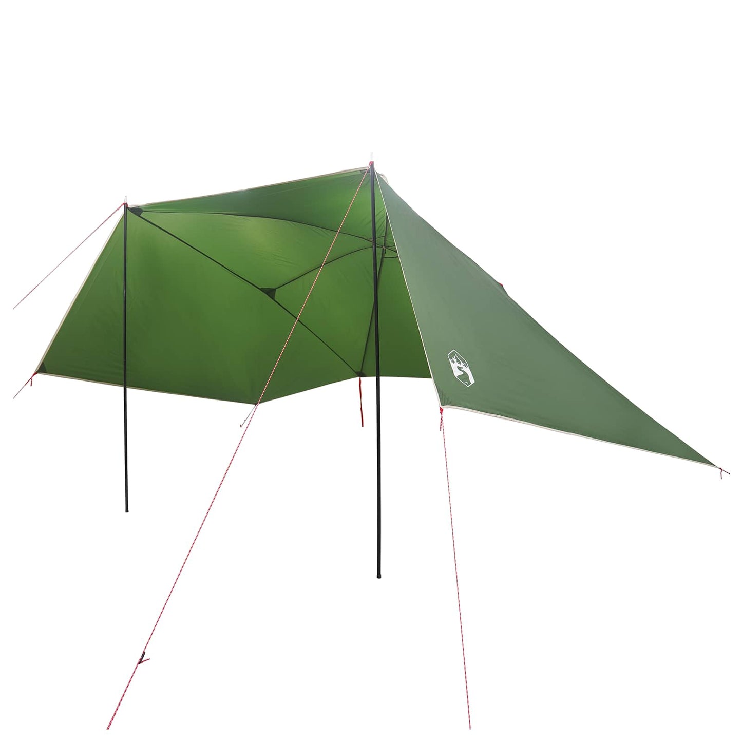 Autozelt 308 x 215 x 220 cm Grün Polyester und Stahl