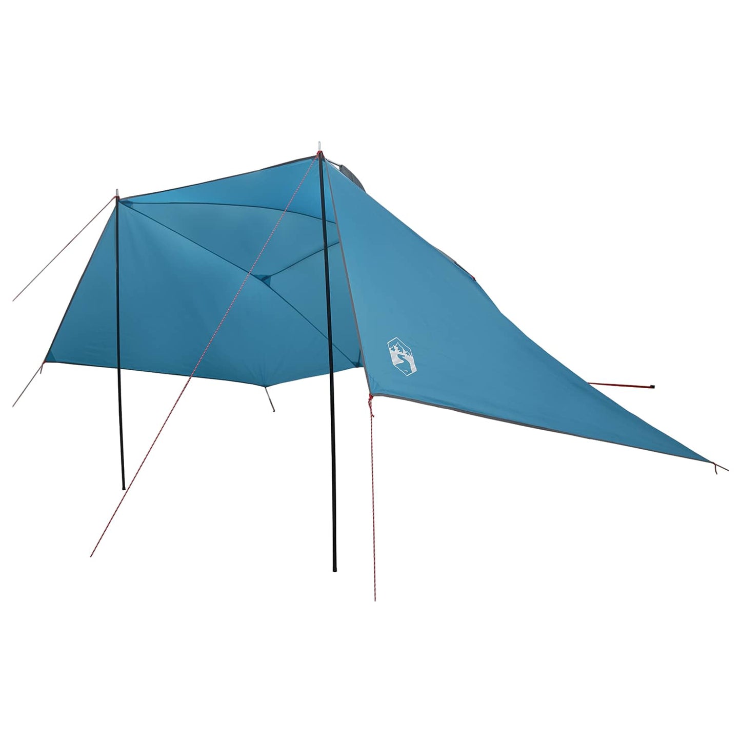 Autozelt 308 x 215 x 220 cm Blau Polyester und Stahl