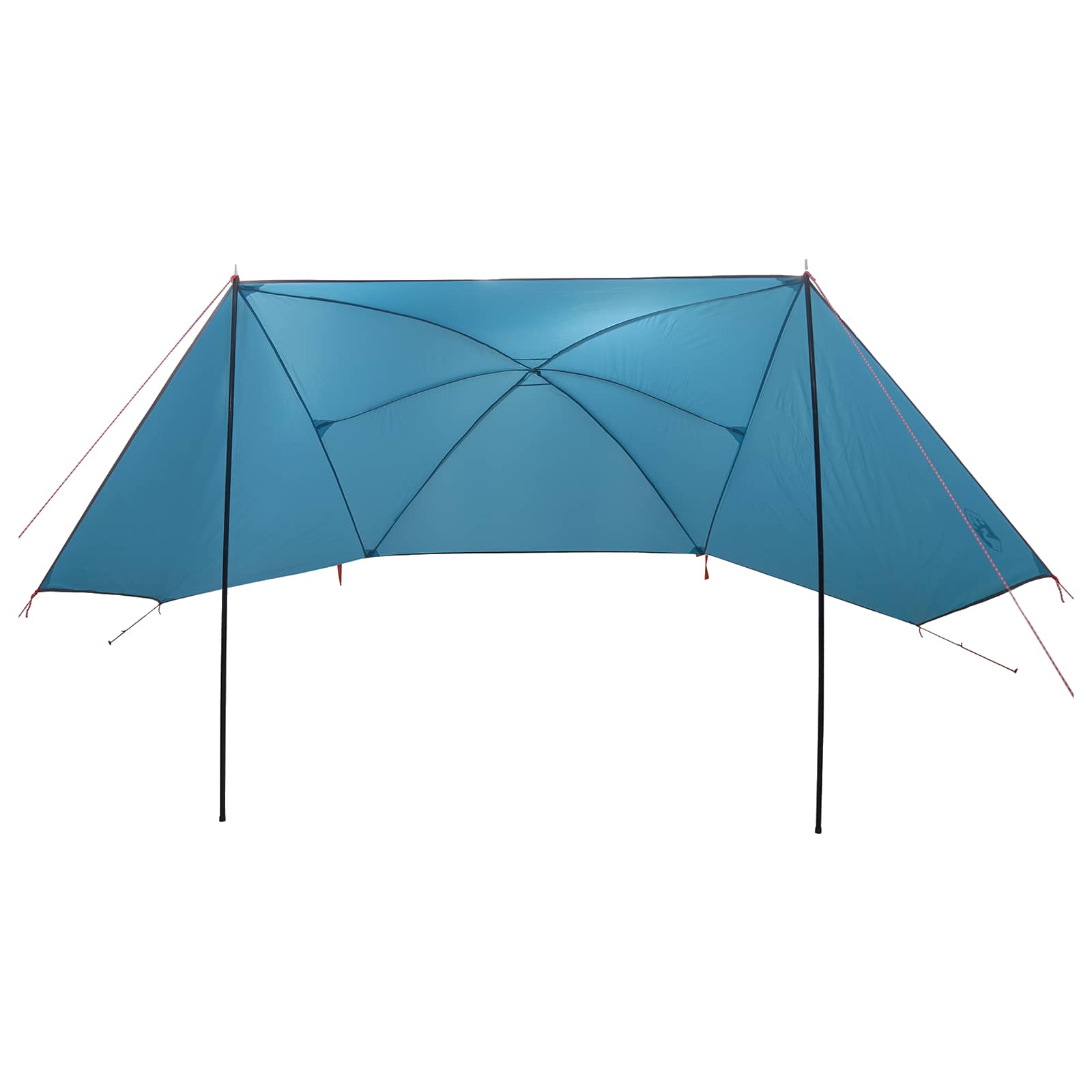 Autozelt 308 x 215 x 220 cm Blau Polyester und Stahl