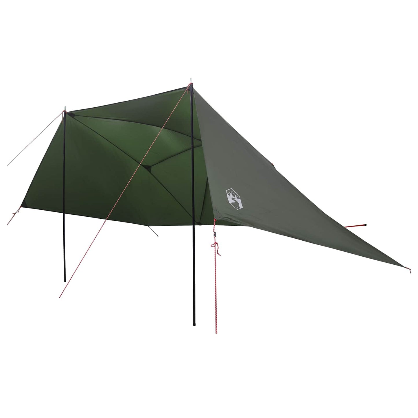 Autozelt 308 x 215 x 220 cm Olivegrün Polyester und Stahl