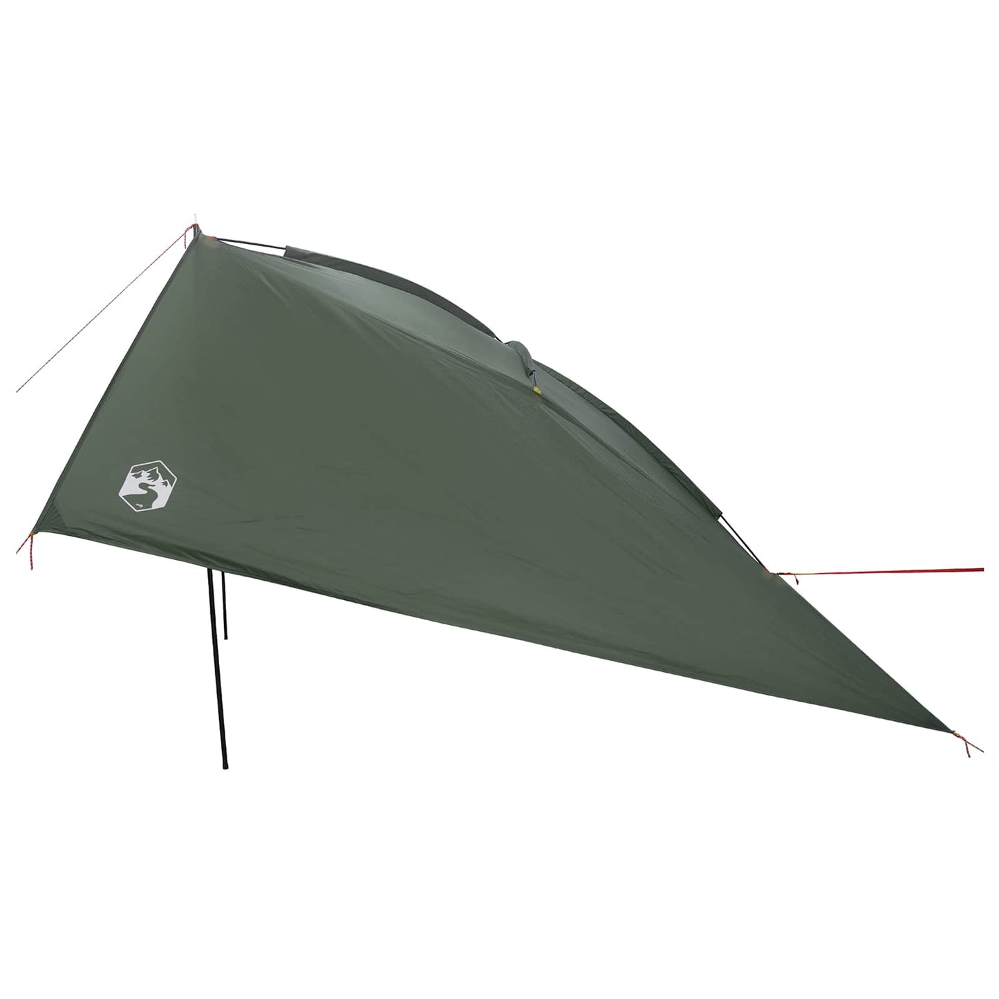 Autozelt 308 x 215 x 220 cm Olivegrün Polyester und Stahl