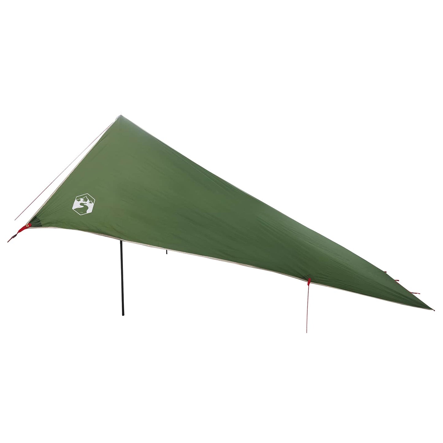 Fahrzeugmarkise Grün 518 x 580 x 215 cm Polyester und Stahl