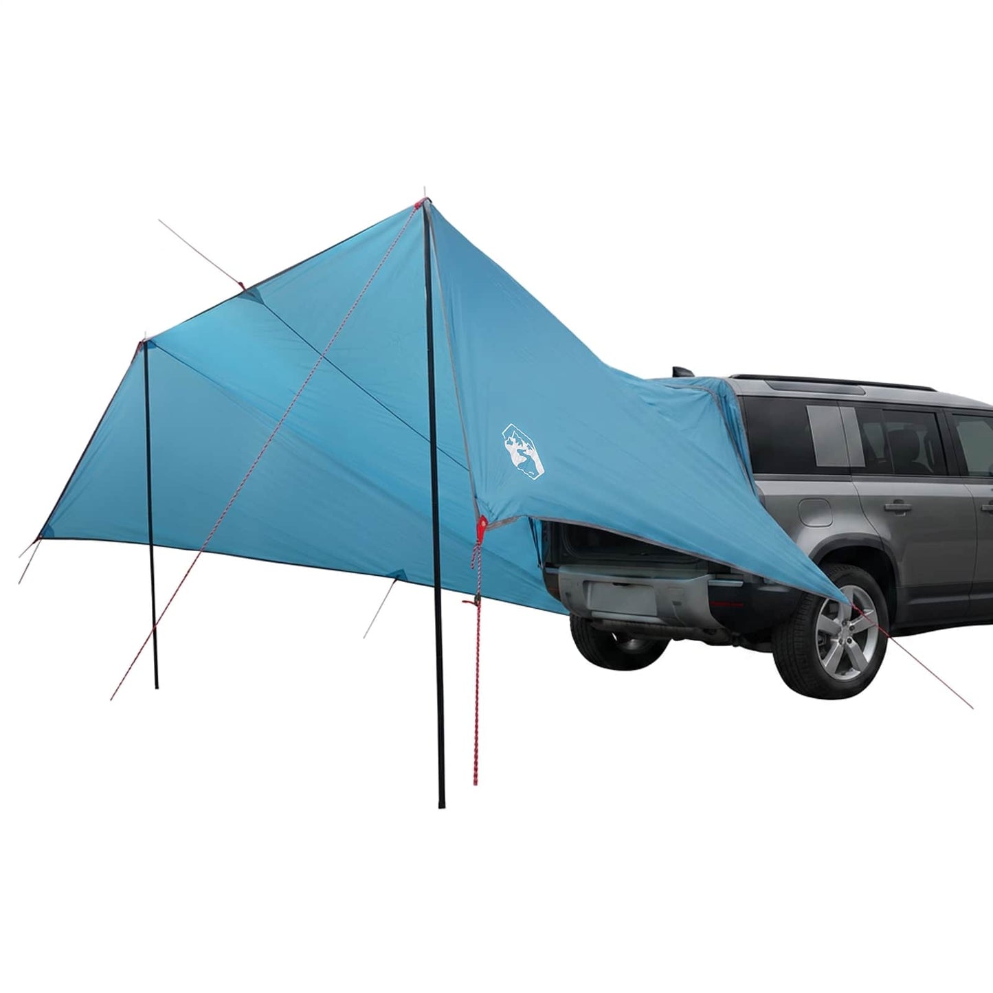 Fahrzeugmarkise Blau 518 x 580 x 215 cm Polyester und Stahl