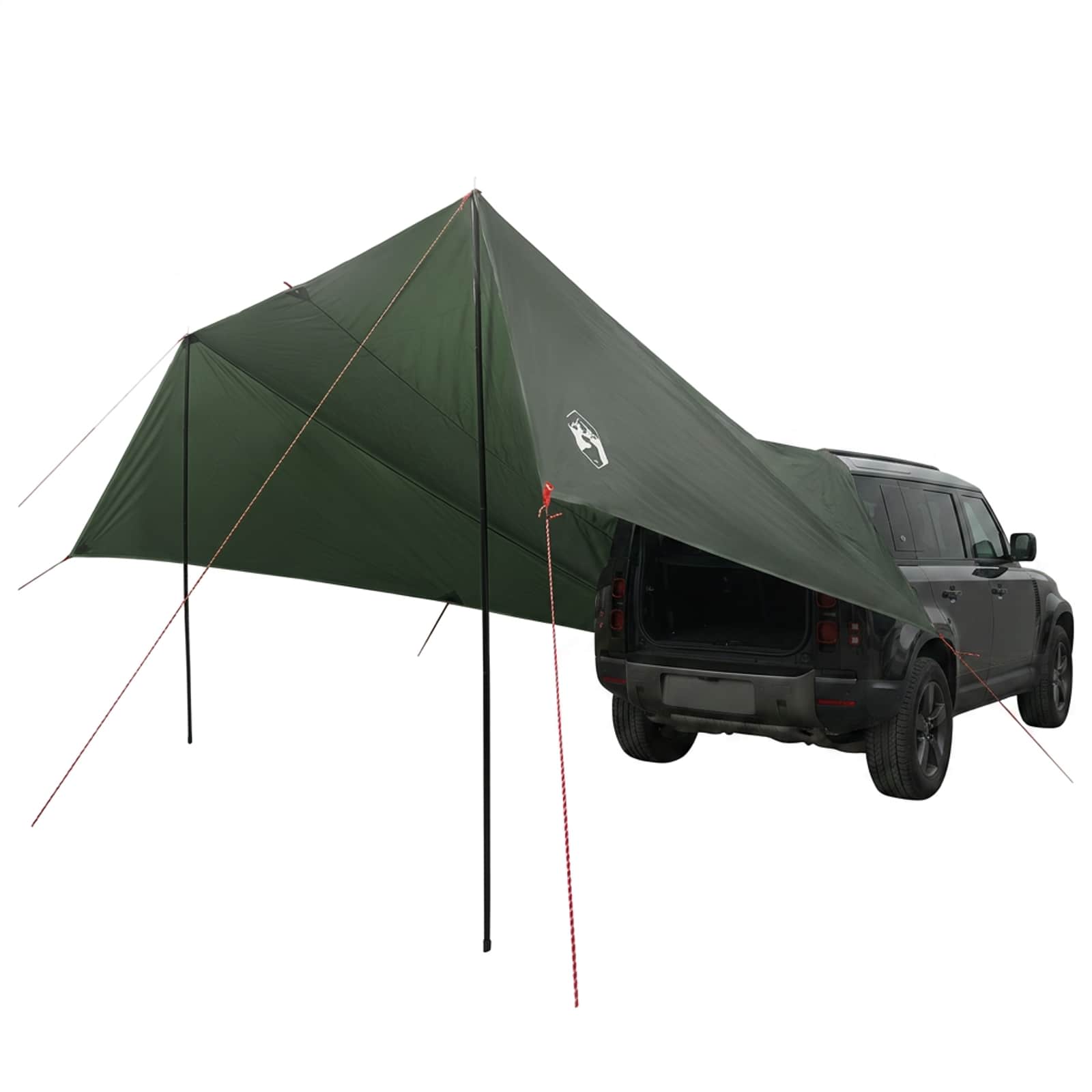 Fahrzeugmarkise mit Dach Armeegrün 518 x 580 x 215 cm