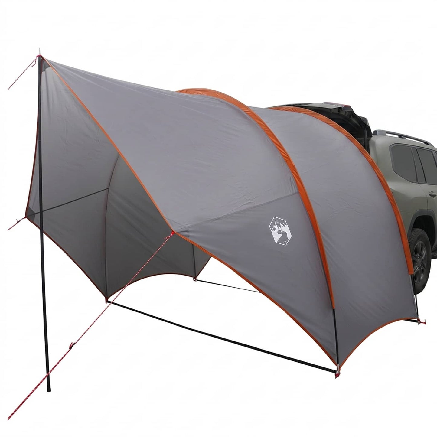 Heck-Awnings wasserfest 405 x 280 x 220 cm Grau und Orange