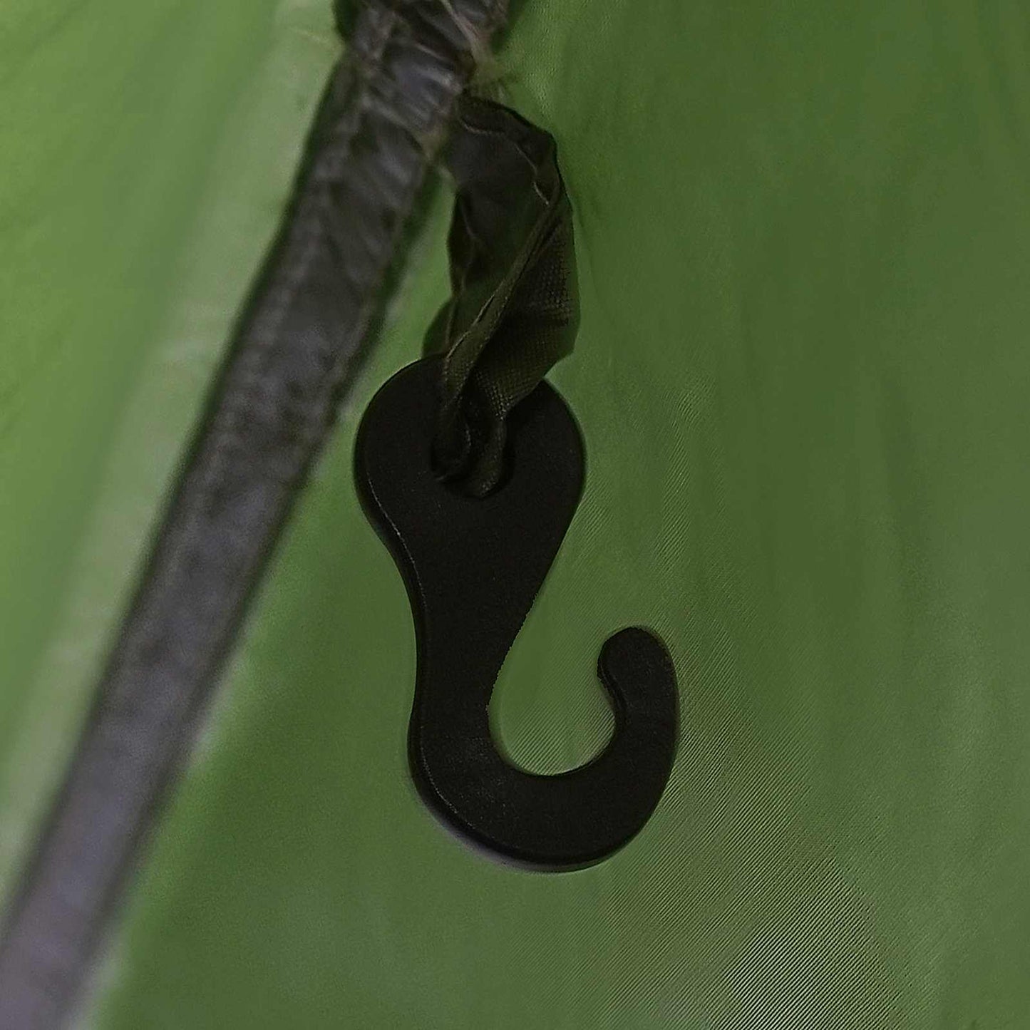 Camping-Tarp mit Netzwänden 340 x 260 x 220 cm Grün