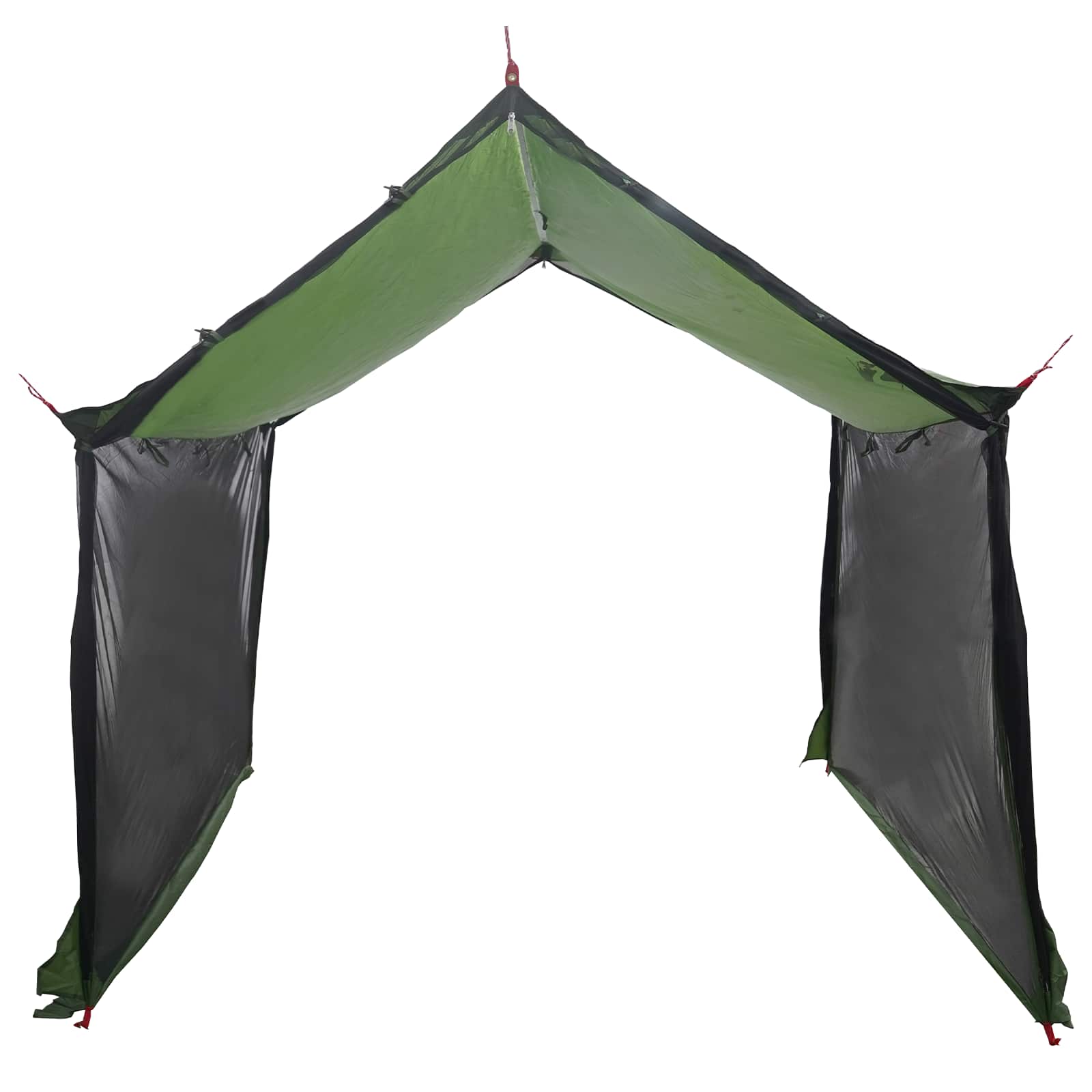 Camping-Tarp mit Netzwänden 340 x 260 x 220 cm Grün