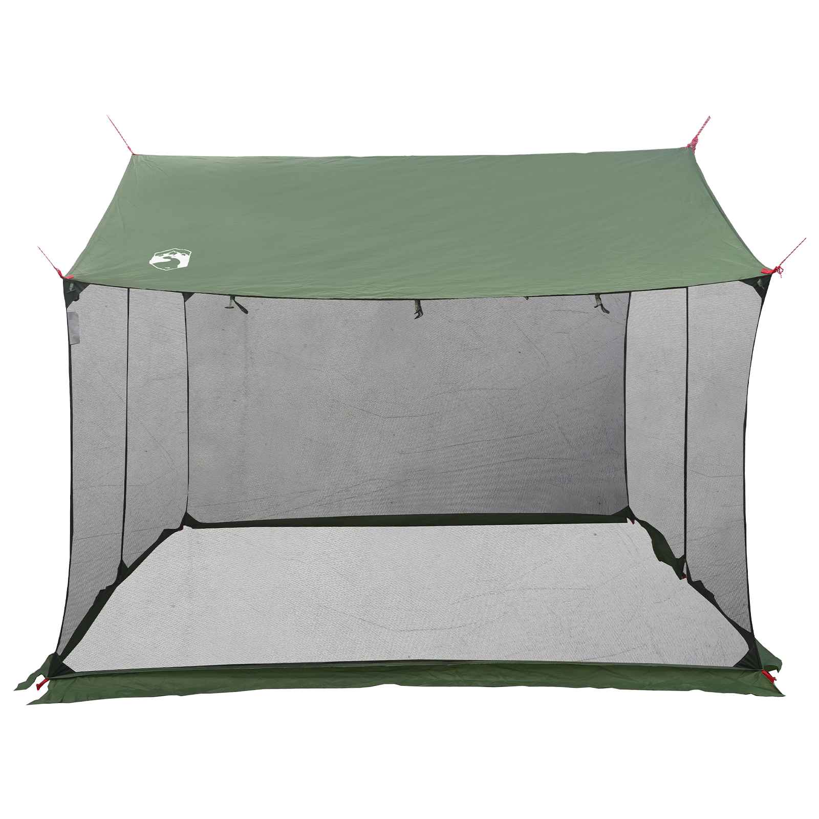 Camping-Tarp mit Netzwänden 340 x 260 x 220 cm Grün