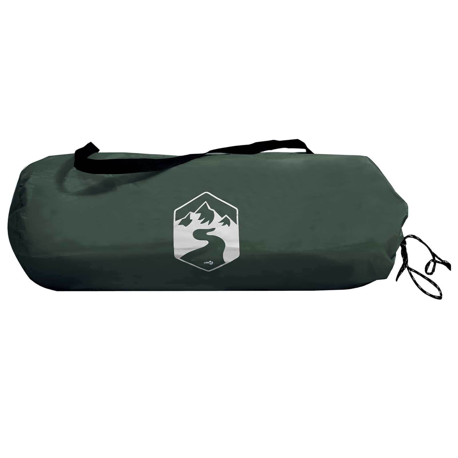 Camping-Tarp mit Netzwänden 340 x 260 x 220 cm Olivegrün
