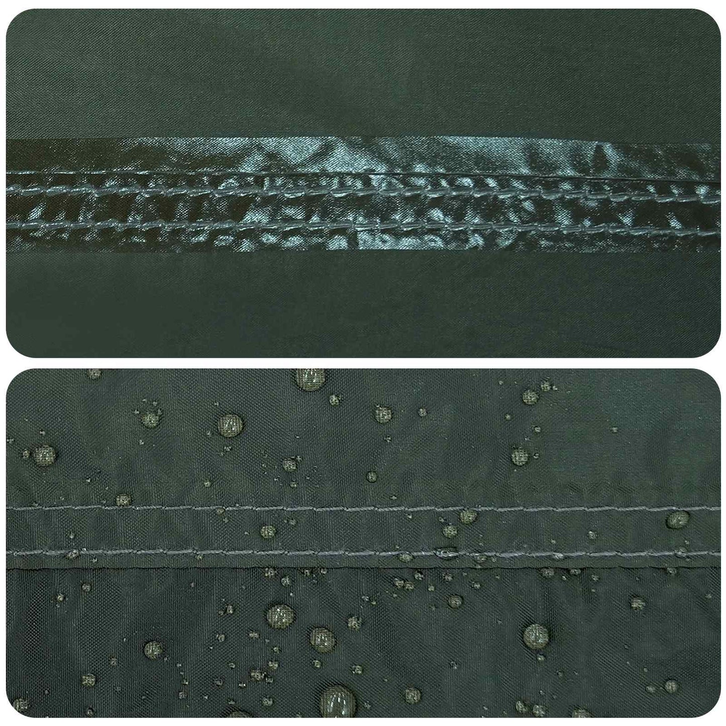 Camping-Tarp mit Netzwänden 340 x 260 x 220 cm Olivegrün