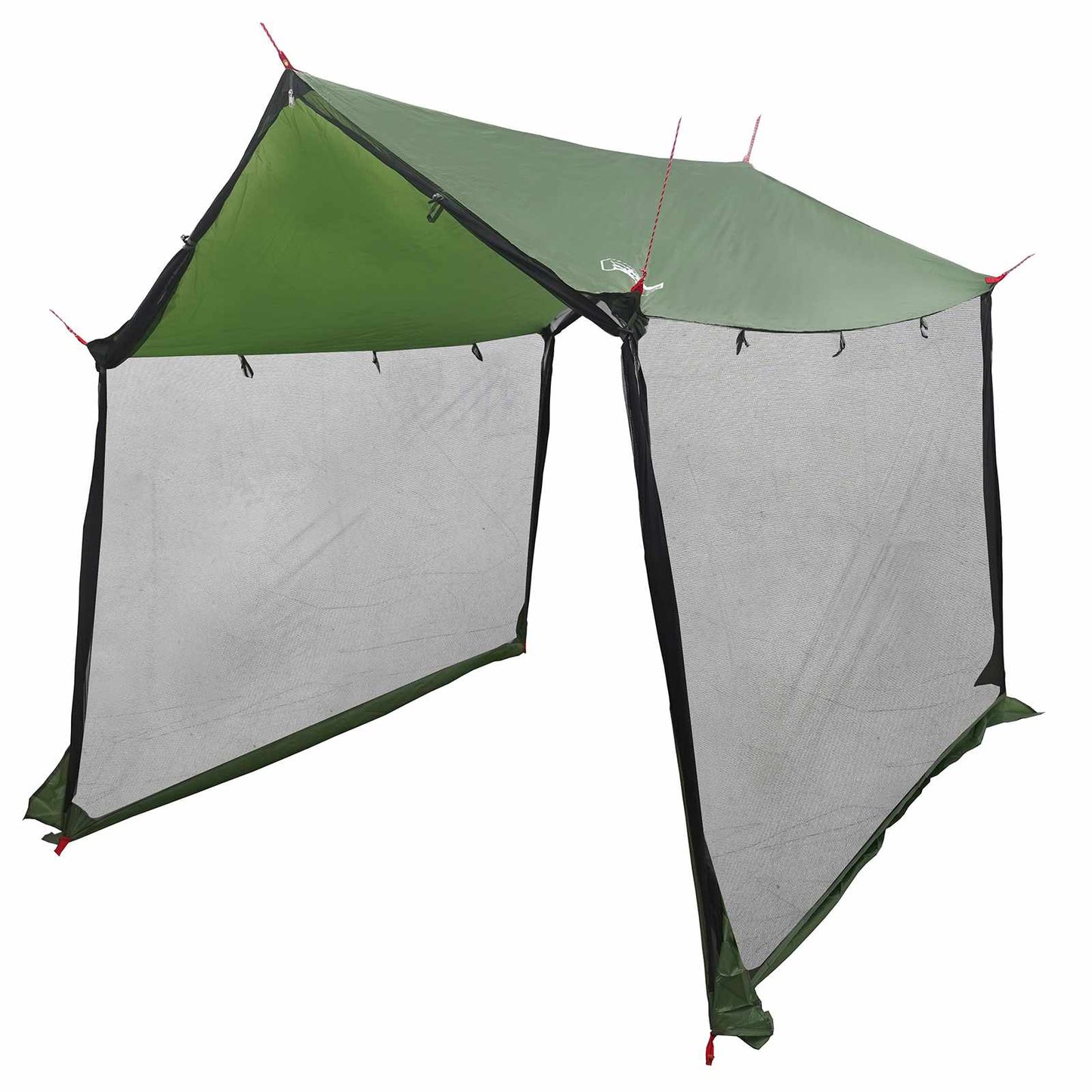 Camping-Tarp mit Netzwänden 270 x 210 x 210 cm Grün