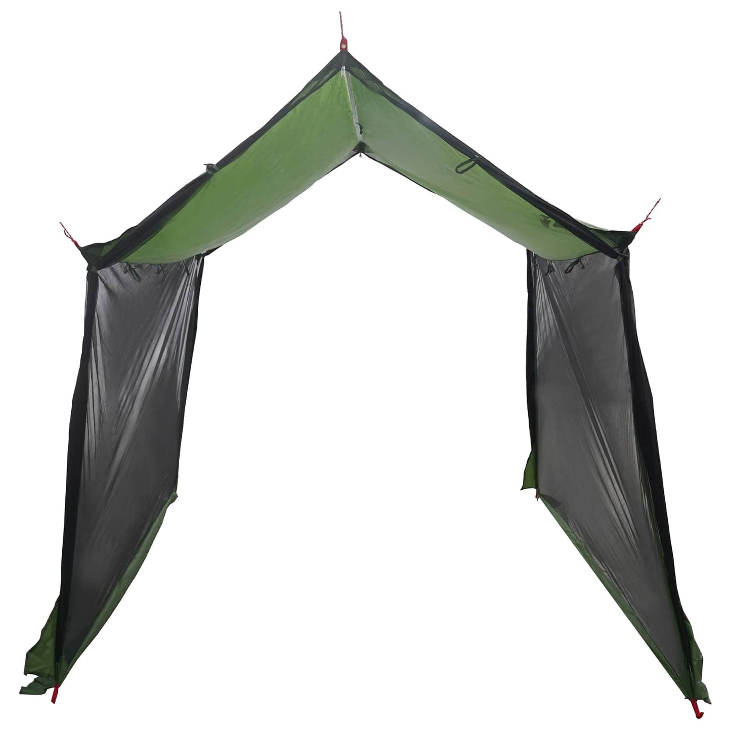 Camping-Tarp mit Netzwänden 270 x 210 x 210 cm Grün