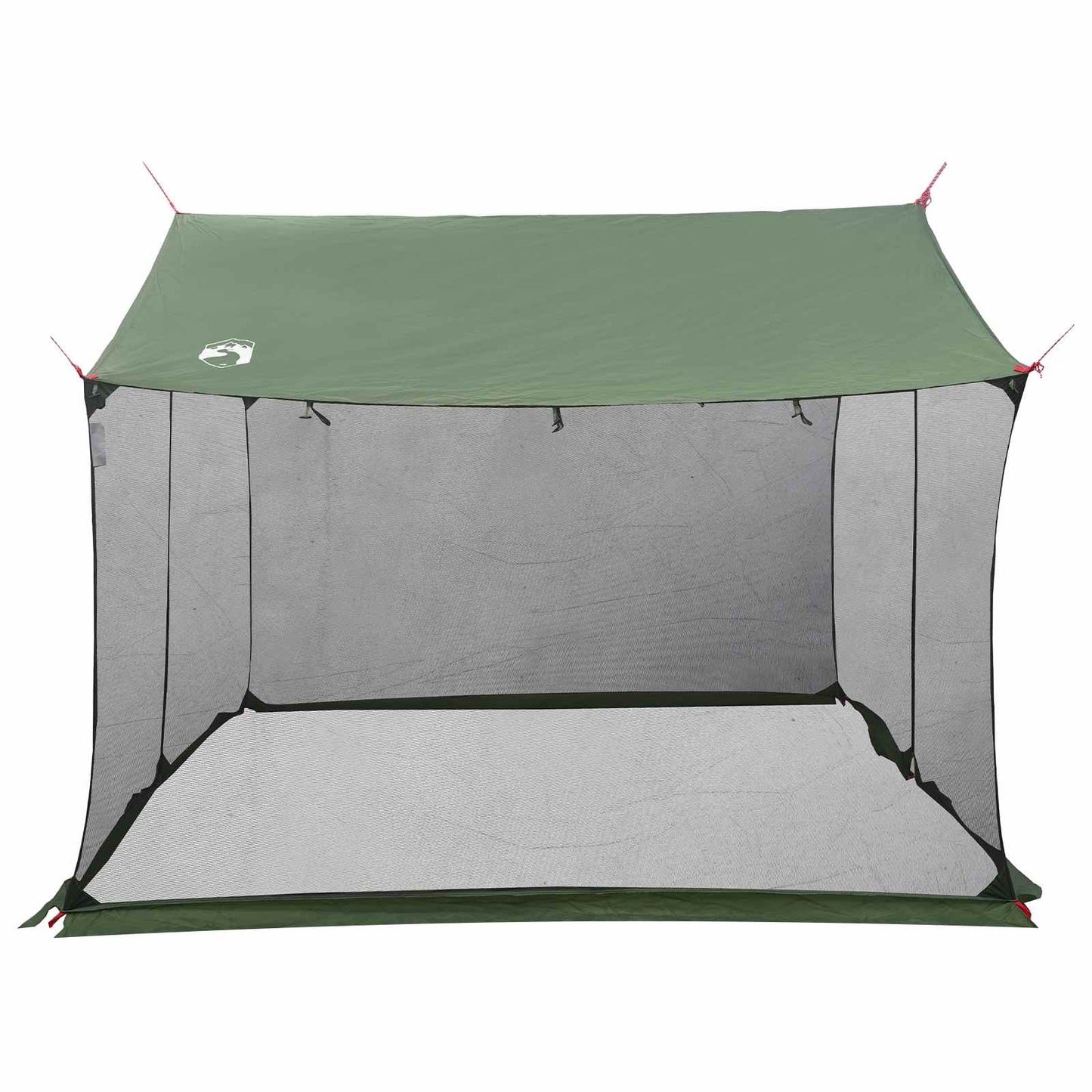 Camping-Tarp mit Netzwänden 270 x 210 x 210 cm Grün