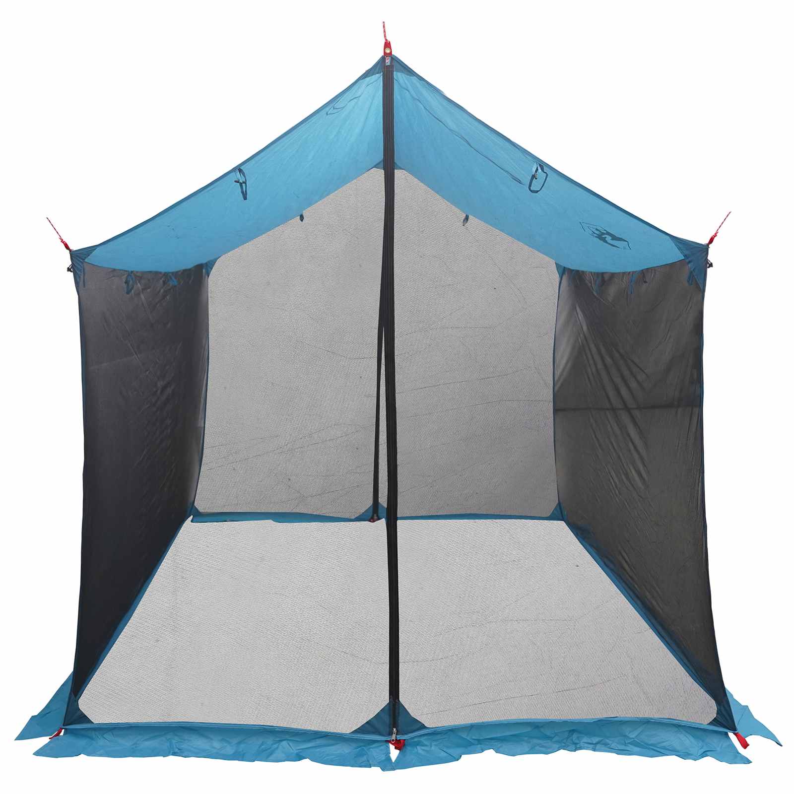 Camping-Tarp mit Netzwänden 270 x 210 x 210 cm Blau