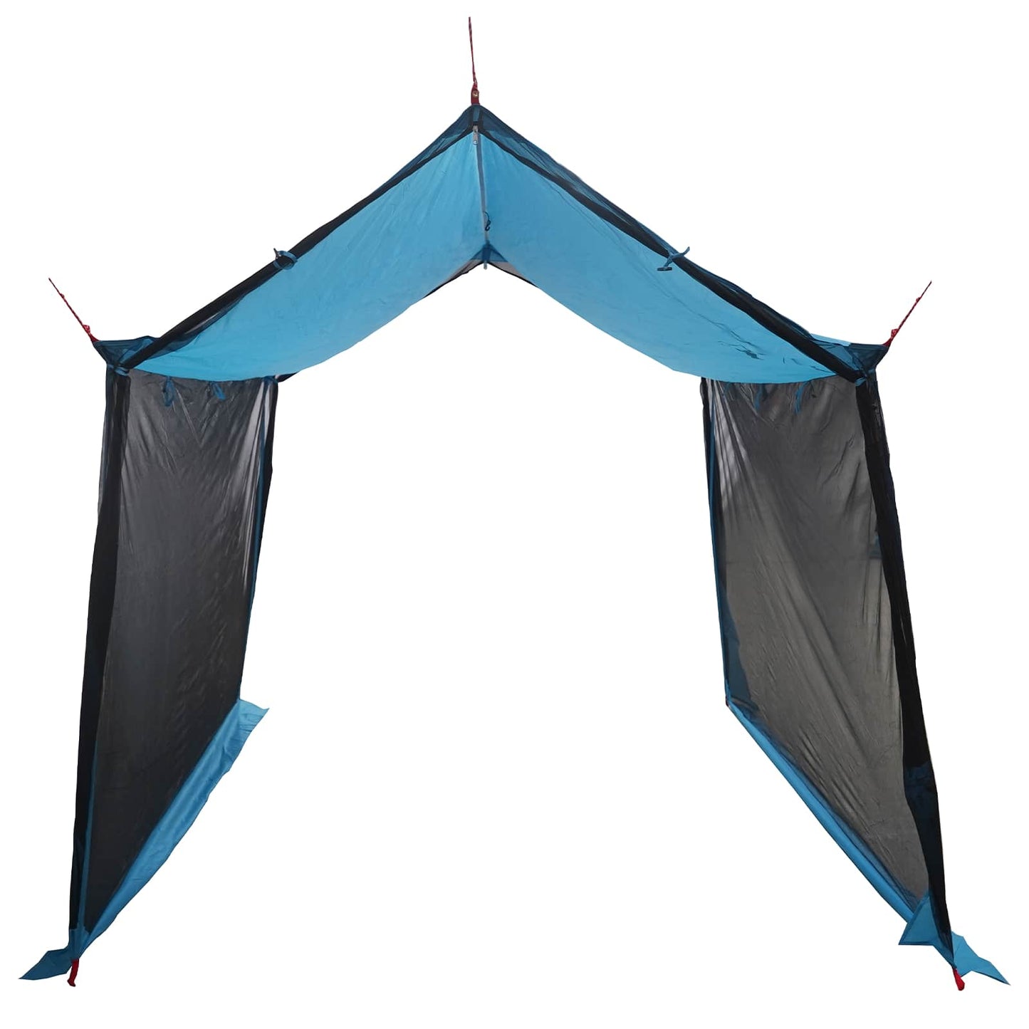 Camping-Tarp mit Netzwänden 270 x 210 x 210 cm Blau