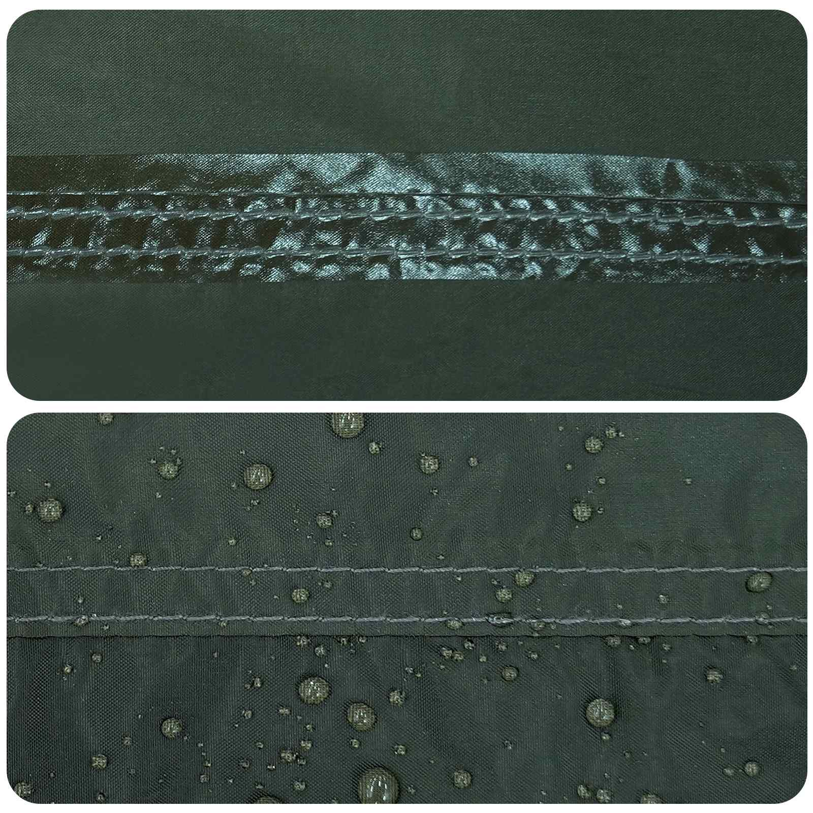 Camping-Tarp mit Netzwänden 270 x 210 x 210 cm Olivegrün